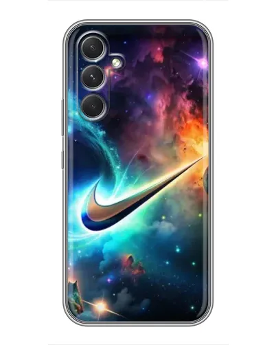 Чехол для OnePlus Turbo с картинкой «Космический Nike Swoosh»