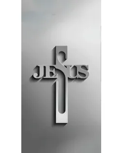 Чехол для OnePlus с картинкой «Металлический крест Jesus»