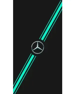 Чехол для OnePlus с картинкой «Спортивные линии Mercedes»