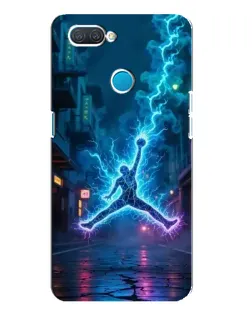 Чехол для OPPO A12 с картинкой «Jordan Gold Jumpman»