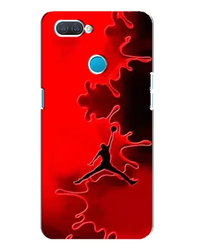 Чехол для OPPO A12 с картинкой «Jordan Red Smoke»