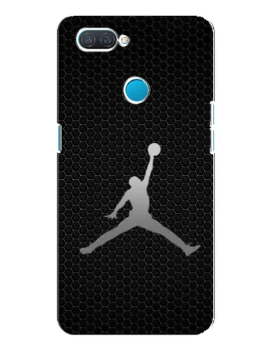 Чехол для OPPO A12 с картинкой «Jordan Dark Carbon»