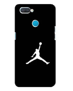 Чехол для OPPO A12 с картинкой «Jordan Silhouette»