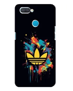Чехол для OPPO A12 с картинкой «Adidas Splash»