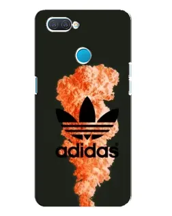 Чехол для OPPO A12 с картинкой «Оранжевый дым Adidas» Чехол для OPPO A12 с картинкой «Оранжевый дым Adidas»