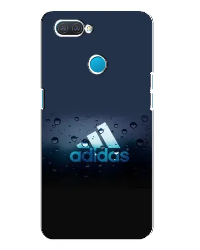 Чехол для OPPO A12 с картинкой «Adidas Water Drops»