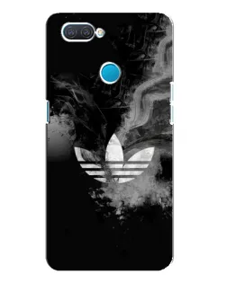 Чехол для OPPO A12 с картинкой «Абстрактный дым Adidas» Чехол для OPPO A12 с картинкой «Абстрактный дым Adidas»