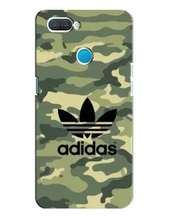 Чехол для OPPO A12 с картинкой «Милитари стиль Adidas» Чехол для OPPO A12 с картинкой «Милитари стиль Adidas»
