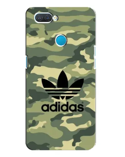 Чехол для OPPO A12 с картинкой «Милитари стиль Adidas»