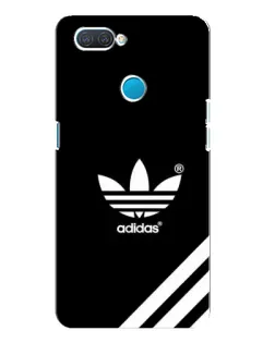 Чехол для OPPO A12 с картинкой «Adidas с диагональными полосами»