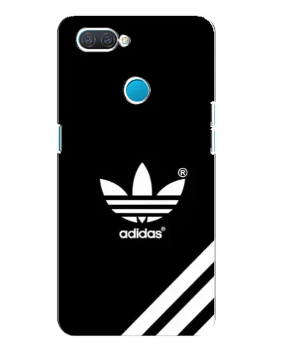 Чехол для OPPO A12 с картинкой «Adidas с диагональными полосами»
