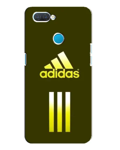 Чехол для OPPO A12 с картинкой «Оливковый градиент Adidas»