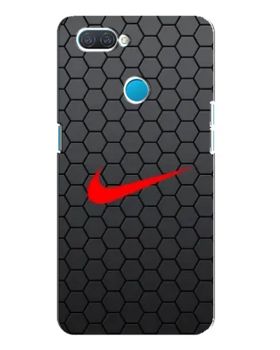 Чехол для OPPO A12 с картинкой «Nike — карбоновая сетка» Чехол для OPPO A12 с картинкой «Nike — карбоновая сетка»