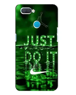 Чехол для OPPO A12 с картинкой «Зеленый неоновый Nike» Чехол для OPPO A12 с картинкой «Зеленый неоновый Nike»