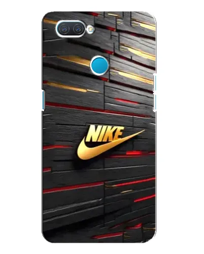 Чехол для OPPO A12 с картинкой «Золотой Nike на металле» Чехол для OPPO A12 с картинкой «Золотой Nike на металле»