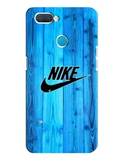 Чехол для OPPO A12 с картинкой «Голубое дерево Nike» Чехол для OPPO A12 с картинкой «Голубое дерево Nike»