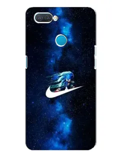 Чехол для OPPO A12 с картинкой «Звездный путь Nike» Чехол для OPPO A12 с картинкой «Звездный путь Nike»