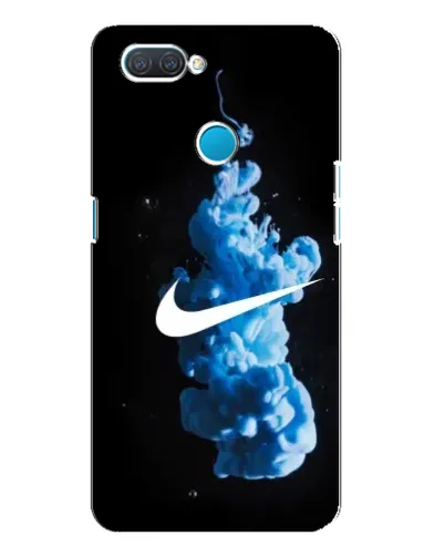 Чехол для OPPO A12 с картинкой «Nike и синий дым» Чехол для OPPO A12 с картинкой «Nike и синий дым»