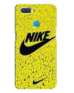Чехол для OPPO A12 с картинкой «Желтый текстурный Nike» Чехол для OPPO A12 с картинкой «Желтый текстурный Nike»
