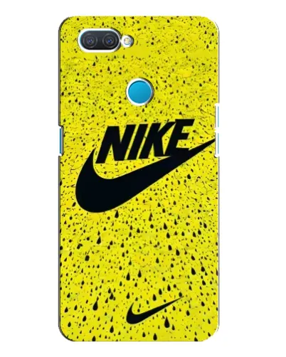 Чехол для OPPO A12 с картинкой «Желтый текстурный Nike» Чехол для OPPO A12 с картинкой «Желтый текстурный Nike»