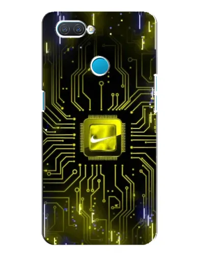 Чехол для OPPO A12 с картинкой «Nike — золотая искра» Чехол для OPPO A12 с картинкой «Nike — золотая искра»