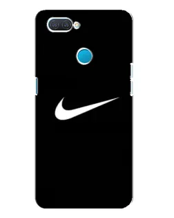 Чехол для OPPO A12 с картинкой «Минималистический Найк» Чехол для OPPO A12 с картинкой «Минималистический Найк»
