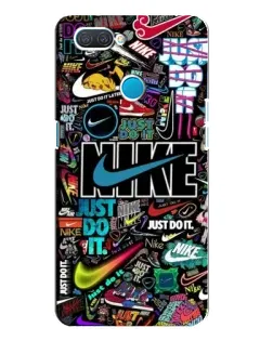 Чехол для OPPO A12 с картинкой «Яркий коллаж Nike» Чехол для OPPO A12 с картинкой «Яркий коллаж Nike»