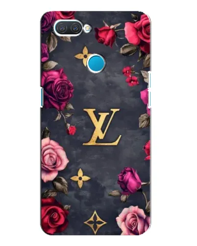 Чехол для OPPO A12 с картинкой «Цветочный Louis Vuitton»