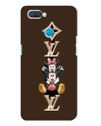 Чехол для OPPO A12 с картинкой «LV и Микки Маус»