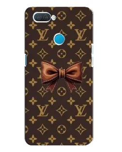 Чехол для OPPO A12 с картинкой «LV с бантом»