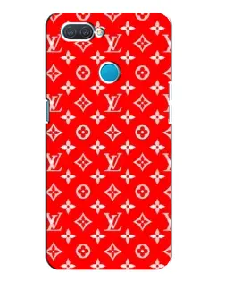 Чехол для OPPO A12 с картинкой «Яркий паттерн LV»