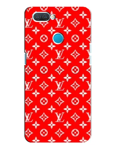 Чехол для OPPO A12 с картинкой «Яркий паттерн LV»
