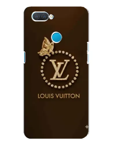 Чехол для OPPO A12 с картинкой «LV — золотая печать»