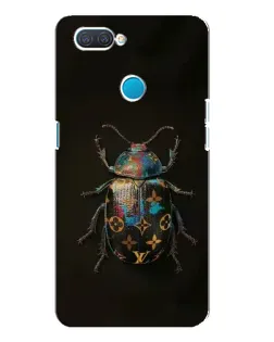 Чехол для OPPO A12 с картинкой «LV — мраморный принт»