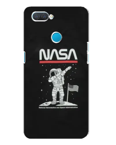 Чехол для OPPO A12 с картинкой «NASA — шагаем по Луне» Чехол для OPPO A12 с картинкой «NASA — шагаем по Луне»