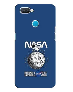 Чехол для OPPO A12 с картинкой «NASA — лунная миссия» Чехол для OPPO A12 с картинкой «NASA — лунная миссия»