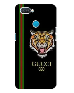 Чехол для OPPO A12 с картинкой «Тигр Gucci»