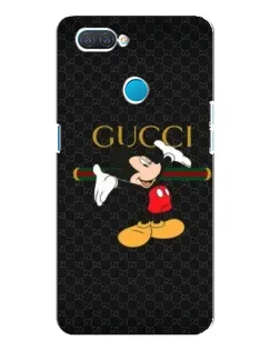 Чехол для OPPO A12 с картинкой «Микки Маус Gucci»