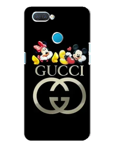 Чехол для OPPO A12 с картинкой «Gucci — герои Disney»