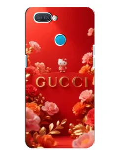 Чехол для OPPO A12 с картинкой «Gucci — золотой сад»