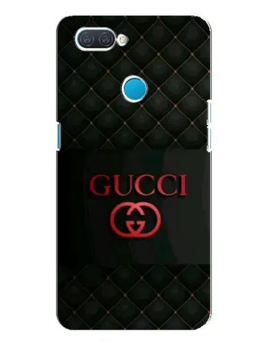 Чехол для OPPO A12 с картинкой «Gucci — стеганый черный»