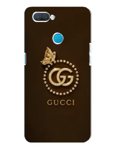 Чехол для OPPO A12 с картинкой «Gucci — золотая бабочка»