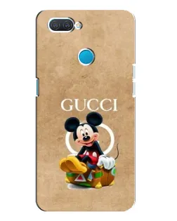 Чехол для OPPO A12 с картинкой «Микки Маус Gucci — крафт»