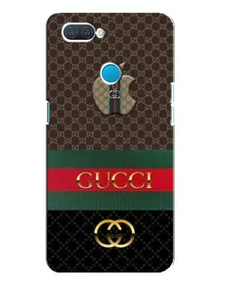Чехол для OPPO A12 с картинкой «Gucci — брендированный десерт»