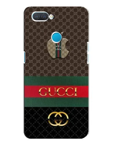 Чехол для OPPO A12 с картинкой «Gucci — брендированный десерт»