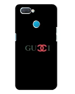 Чехол для OPPO A12 с картинкой «Gucci — красный градиент»