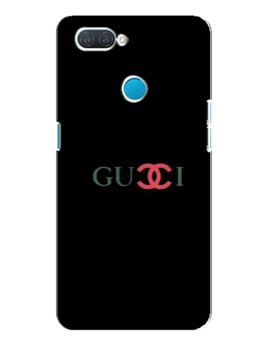 Чехол для OPPO A12 с картинкой «Gucci — красный градиент»
