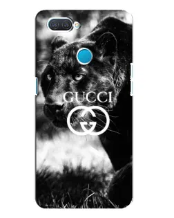 Чехол для OPPO A12 с картинкой «Gucci — дикая природа»