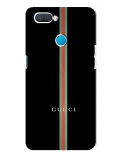 Чехол для OPPO A12 с картинкой «Gucci — строгая линия»