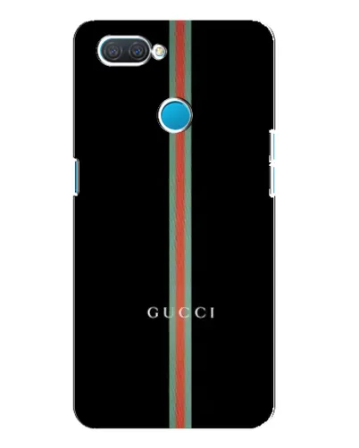 Чехол для OPPO A12 с картинкой «Gucci — строгая линия» Чехол для OPPO A12 с картинкой «Gucci — строгая линия»